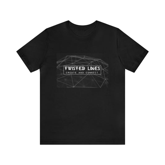 Twisted Lines Unisex Jersey Short Sleeve Tee